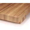 image:imageBambooMN Bamboo Bath Mat for Bathroom Spa Outdoor Shower Extra Large Square 24 x 24 x 13 AntiSlip Water Resistant Coating  1 Piece1
