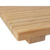 image:imageBambooMN Bamboo Bath Mat for Bathroom Spa Outdoor Shower Extra Large Square 24 x 24 x 13 AntiSlip Water Resistant Coating  1 Piece2