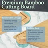 image:imageBambooMN Bamboo Burner Cover Cutting Board  3 Ply  Extra Large  GroovedFlat 30 x 24 x 075  1 Piece1