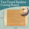 image:imageBambooMN Bamboo Burner Cover Cutting Board  3 Ply  Extra Large  GroovedFlat 30 x 24 x 075  1 Piece10