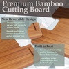 image:imageBambooMN Bamboo Burner CoverCutting Board for Viking Cooktops New Vertical Cut Large Extra Long 23x1178x075198L x 103W