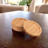 image:imageBambooMN Bamboo Coaster Set  4 x 4 Square  2 Sets of 4Round