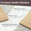 image:imageBambooMN Bamboo Cutting Board  1575 x 1175 x 075  Grooved  1 Unit10