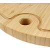 image:imageBambooMN Bamboo Round Cutting and Serving Board Charcuterie Board  12 diameter x 075 thickness  1 Piece1