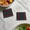 image:imageBambooMN Bamboo Slat Coasters  425 x 425  Black  12 CoastersBlack  Matchstick