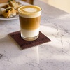 image:imageBambooMN Bamboo Slat Coasters  425 x 425  Black  12 CoastersChocolate  Matchstick