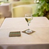 image:imageBambooMN Bamboo Slat Coasters  425 x 425  Black  12 CoastersGreen  Matchstick