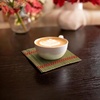 image:imageBambooMN Bamboo Slat Coasters  425 x 425  Black  12 CoastersGreen  Matchstick