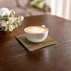 image:imageBambooMN Bamboo Slat Coasters  425 x 425  Black  12 CoastersGreen  Matchstick