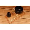 image:imageBambooMN Brand  Matcha Bowl Set Includes Bowl RestTea Whisk Chasaku Tea Spoon amp Tray 1 Set Shimmering BlueBlack