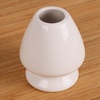image:imageBambooMN Brand  Matcha Ceramic Set  Matcha Bowl and Whisk Holder  1 Set Deep Red with BlackWhite