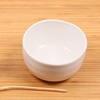 image:imageBambooMN Brand  Matcha Ceramic Set  Matcha Bowl and Whisk Holder  1 Set Deep Red with BlackWhite