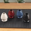 image:imageBambooMN Brand  Matcha Green Tea Whisk Set  Black  5Piece Set  Bamboo Tea AccessoriesDeep Red with Black