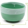 image:imageBambooMN Brand  Matcha Green Tea Whisk Set  Whisk  Scoop  Tea Spoon  Soft Light Green BowlMint Green  Set