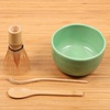 image:imageBambooMN Brand  Matcha Green Tea Whisk Set  Whisk  Scoop  Tea Spoon  Soft Light Green BowlSoft Light Green  Set