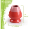 image:imageBambooMN Brand  Matcha Tea Whisk Holder  CoralCoral