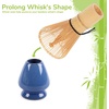 image:imageBambooMN Brand  Matcha Tea Whisk Holder  CoralMedium Blue