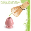 image:imageBambooMN Brand  Matcha Tea Whisk Holder  CoralPink