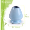 image:imageBambooMN Brand  Matcha Tea Whisk Holder  CoralShimmering Blue