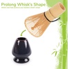 image:imageBambooMN Brand  Matcha Tea Whisk Holder  CoralTemmoku