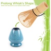 image:imageBambooMN Brand  Matcha Tea Whisk Holder  CoralVerdigris Blue