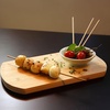 image:imageBambooMN Brand  Premium Round Sharp Point Bamboo Skewers 41 X 25mm  300pcs10000