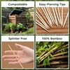 image:imageBambooMN Brand  Premium Round Sharp Point Bamboo Skewers 41 X 25mm  300pcs10000