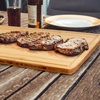 image:imageBambooMN Brown Large Natural Bamboo Cutting Board with Juice Groove For Home and Kitchen  1685 x 1175 x 05 3Ply  1 Piece300