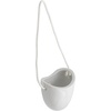 image:imageBambooMN Ceramic Succulent Pots  4 Pots  Bucket Shape  with Rope  White  34 Long1