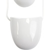 image:imageBambooMN Ceramic Succulent Pots  4 Pots  Bucket Shape  with Rope  White  34 Long1