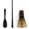 image:imageBambooMN Chashaku Matcha Tea Scoop Spoon Organic Bamboo Ceremonial Tea Utensil  Black  100 PiecesBlack