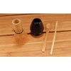 image:imageBambooMN Chashaku Matcha Tea Scoop Spoon Organic Bamboo Ceremonial Tea Utensil  Black  100 PiecesNatural