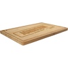 image:imageBambooMN Custom Laser Engraved Bamboo Cutting Board  Couple Initials in Heart  1 Piece  11 x 11 x 075 GroovedA Family Story