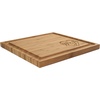 image:imageBambooMN Custom Laser Engraved Bamboo Cutting Board  Couple Initials in Heart  1 Piece  11 x 11 x 075 GroovedCouple Initials in Heart