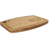 image:imageBambooMN Custom Laser Engraved Bamboo Cutting Board  Couple Initials in Heart  1 Piece  11 x 11 x 075 GroovedCouple Initials in Heart