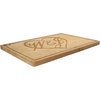 image:imageBambooMN Custom Laser Engraved Bamboo Cutting Board  Couple Initials in Heart  1 Piece  11 x 11 x 075 GroovedCouple Initials in Heart