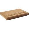 image:imageBambooMN Custom Laser Engraved Bamboo Cutting Board  Couple Initials in Heart  1 Piece  11 x 11 x 075 GroovedCouple Names Underlined
