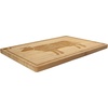 image:imageBambooMN Custom Laser Engraved Bamboo Cutting Board  Couple Initials in Heart  1 Piece  11 x 11 x 075 GroovedCuts of Beef