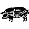 image:imageBambooMN Custom Laser Engraved Bamboo Cutting Board  Couple Initials in Heart  1 Piece  11 x 11 x 075 GroovedCuts of Pork