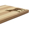 image:imageBambooMN Custom Laser Engraved Bamboo Cutting Board  Couple Initials in Heart  1 Piece  11 x 11 x 075 GroovedDemocrat Name