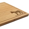 image:imageBambooMN Custom Laser Engraved Bamboo Cutting Board  Couple Initials in Heart  1 Piece  11 x 11 x 075 GroovedDemocrat Name