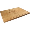 image:imageBambooMN Custom Laser Engraved Bamboo Cutting Board  Couple Initials in Heart  1 Piece  11 x 11 x 075 GroovedEat  Drink   be Merry