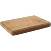 image:imageBambooMN Custom Laser Engraved Bamboo Cutting Board  Couple Initials in Heart  1 Piece  11 x 11 x 075 GroovedFamily Name Circle 2