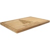 image:imageBambooMN Custom Laser Engraved Bamboo Cutting Board  Couple Initials in Heart  1 Piece  11 x 11 x 075 GroovedFamily Tree