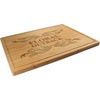 image:imageBambooMN Custom Laser Engraved Bamboo Cutting Board  Couple Initials in Heart  1 Piece  11 x 11 x 075 GroovedFloral Outback
