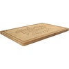 image:imageBambooMN Custom Laser Engraved Bamboo Cutting Board  Couple Initials in Heart  1 Piece  11 x 11 x 075 GroovedGrand Hotel