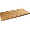 image:imageBambooMN Custom Laser Engraved Bamboo Cutting Board  Couple Initials in Heart  1 Piece  11 x 11 x 075 GroovedGrand Hotel