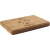 image:imageBambooMN Custom Laser Engraved Bamboo Cutting Board  Couple Initials in Heart  1 Piece  11 x 11 x 075 GroovedGrill Master