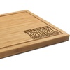 image:imageBambooMN Custom Laser Engraved Bamboo Cutting Board  Couple Initials in Heart  1 Piece  11 x 11 x 075 GroovedKitchen Advisory