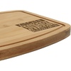 image:imageBambooMN Custom Laser Engraved Bamboo Cutting Board  Couple Initials in Heart  1 Piece  11 x 11 x 075 GroovedKitchen Advisory